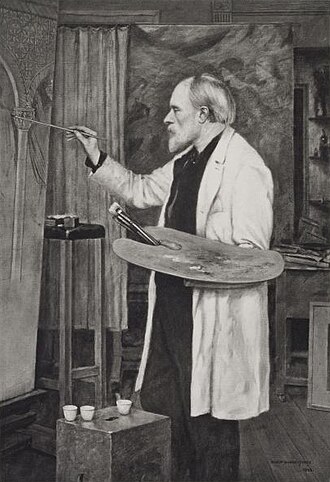 Edward Burne Jones — The Sleep of Arthur in Avalon — 8K digital art reproduction