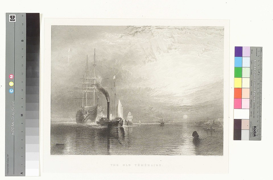 J.M.W. Turner — The Fighting Temeraire — 8K digital art reproduction