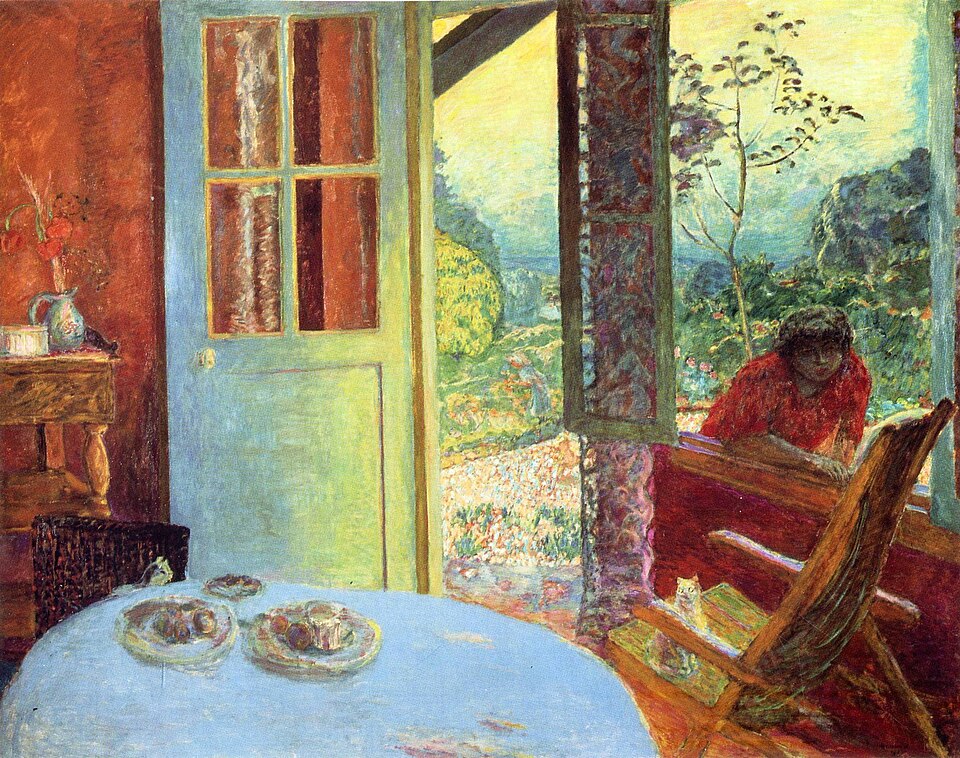 Pierre Bonnard — The Dining Room in the Country — 8K digital art reproduction